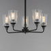 Maxim - 12875CLBK - Five Light Chandelier - Hudson - Black