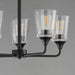 Maxim - 12875CLBK - Five Light Chandelier - Hudson - Black