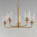 Maxim - 12875CLNAB - Five Light Chandelier - Hudson - Natural Aged Brass