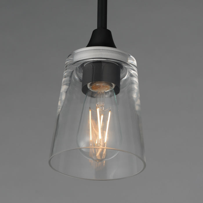 Maxim - 92880CLBK - One Light Pendant - Hudson - Black