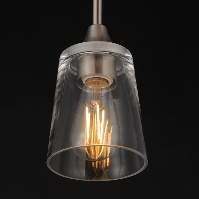 Maxim - 92880CLSN - One Light Pendant - Hudson - Satin Nickel