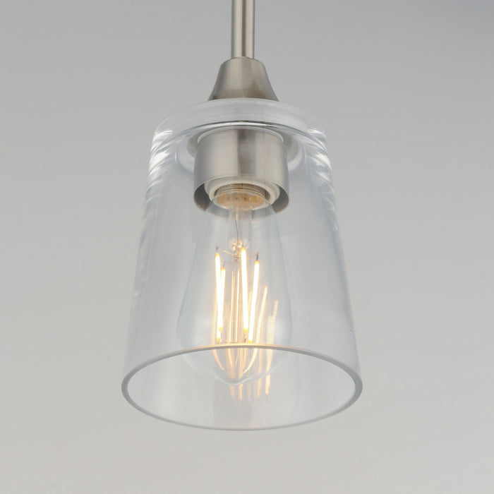 Maxim - 92880CLSN - One Light Pendant - Hudson - Satin Nickel