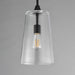 Maxim - 12886CLBK - One Light Pendant - Hudson - Black