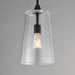 Maxim - 12886CLBK - One Light Pendant - Hudson - Black