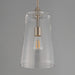 Maxim - 12886CLSN - One Light Pendant - Hudson - Satin Nickel