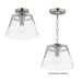 Maxim - 12880CLSN - One Light Pendant - Hudson - Satin Nickel