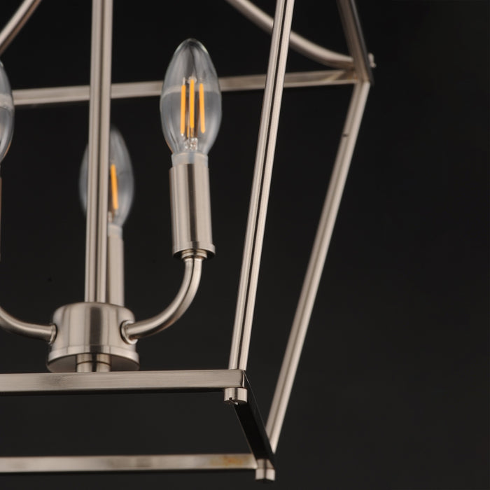 Maxim - 25313SN - Three Light Pendant - Clifton - Satin Nickel