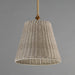 Maxim - 21486WWTNAB - One Light Pendant - Baja - Natural Aged Brass