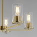 Maxim - 10286CLSBR - Five Light Chandelier - Lateral - Satin Brass