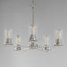 Maxim - 10286CLSN - Five Light Chandelier - Lateral - Satin Nickel