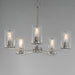 Maxim - 10286CLSN - Five Light Chandelier - Lateral - Satin Nickel