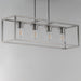 Maxim - 10288CLSN - Four Light Linear Pendant - Lateral - Satin Nickel