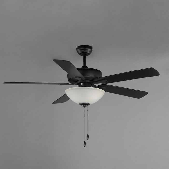 Maxim - 88936SWBK - 52" Ceiling Fan - Super-Max - Black