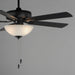 Maxim - 88936SWBK - 52" Ceiling Fan - Super-Max - Black