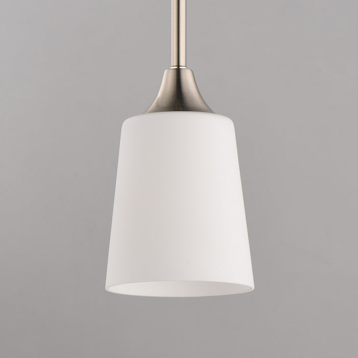 Maxim - 92880SWSN - One Light Pendant - Hudson - Satin Nickel