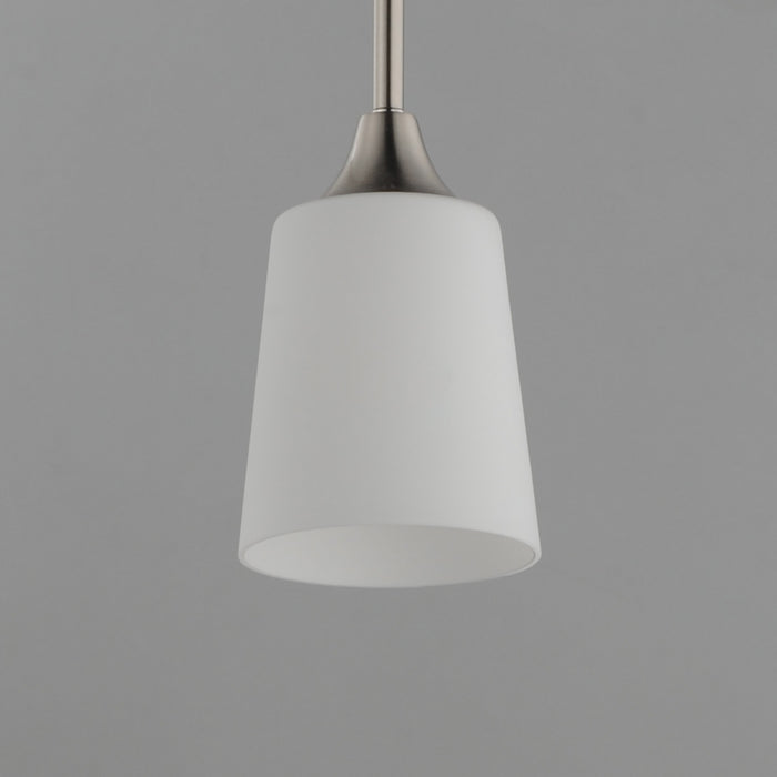 Maxim - 92880SWSN - One Light Pendant - Hudson - Satin Nickel