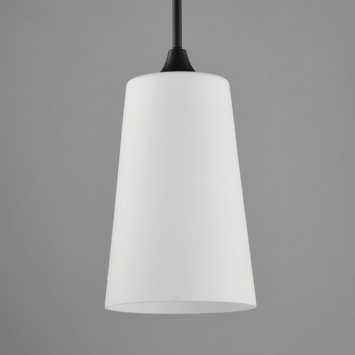 Maxim - 12886SWBK - One Light Pendant - Hudson - Black