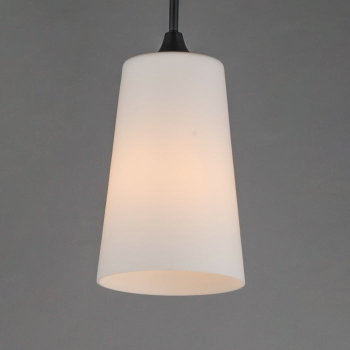 Maxim - 12886SWBK - One Light Pendant - Hudson - Black