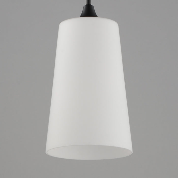 Maxim - 12886SWBK - One Light Pendant - Hudson - Black