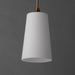 Maxim - 12886SWNAB - One Light Pendant - Hudson - Natural Aged Brass