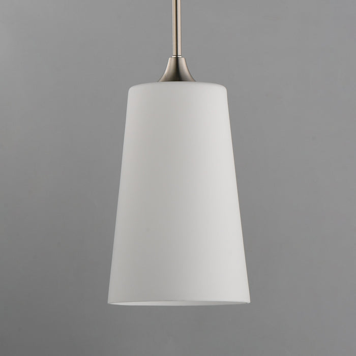 Maxim - 12886SWSN - One Light Pendant - Hudson - Satin Nickel