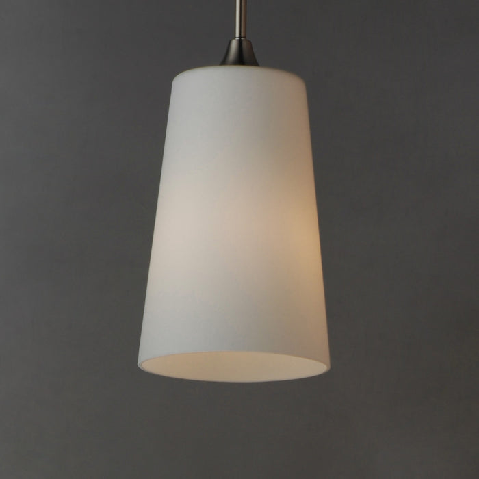 Maxim - 12886SWSN - One Light Pendant - Hudson - Satin Nickel