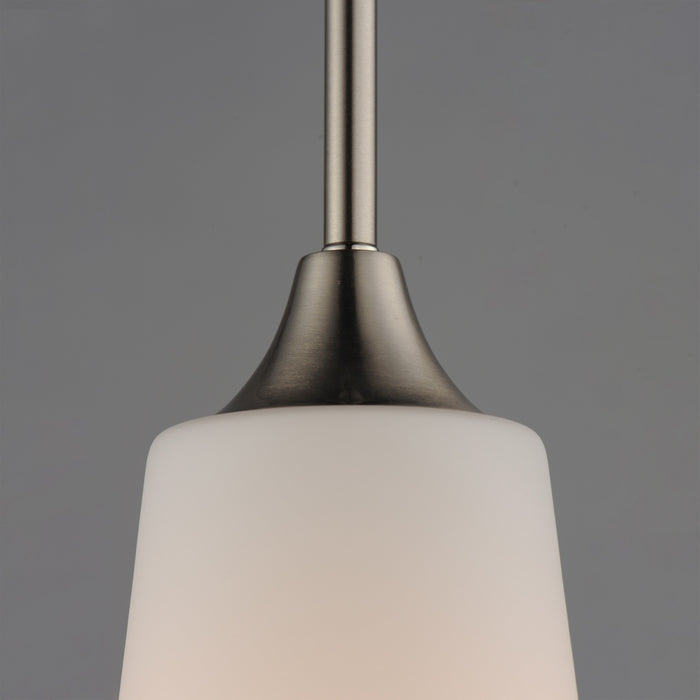 Maxim - 12886SWSN - One Light Pendant - Hudson - Satin Nickel