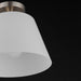 Maxim - 12880SWSN - One Light Semi-Flush Mount/Pendant - Hudson - Satin Nickel