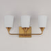 Maxim - 12883SWNAB - Three Light Bath Vanity - Hudson - Natural Aged Brass