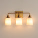 Maxim - 12883SWNAB - Three Light Bath Vanity - Hudson - Natural Aged Brass