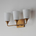 Maxim - 12883SWNAB - Three Light Bath Vanity - Hudson - Natural Aged Brass