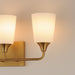 Maxim - 12883SWNAB - Three Light Bath Vanity - Hudson - Natural Aged Brass