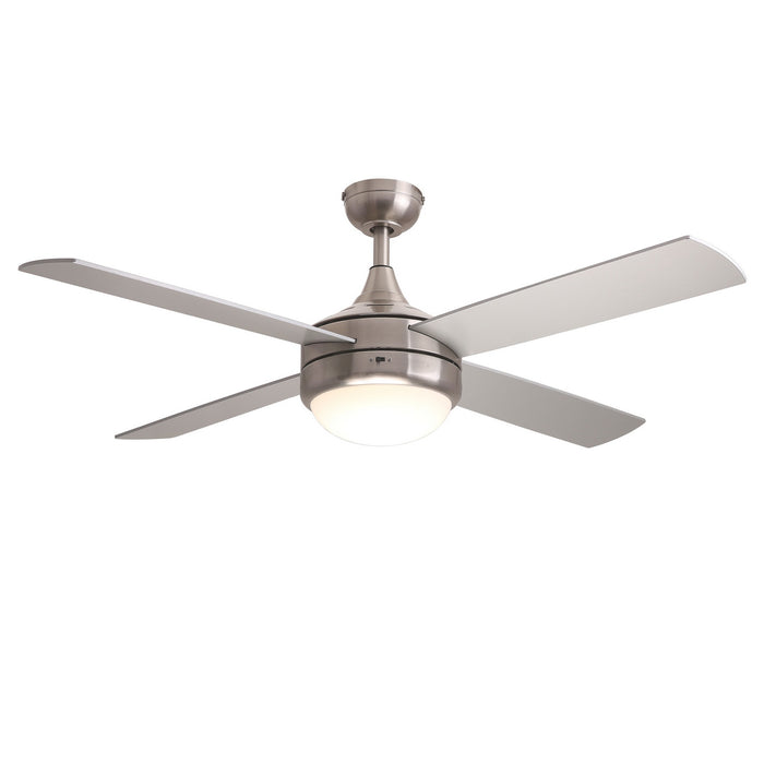 Maxim - 88784SN - 52" Ceiling Fan - Quattro - Satin Nickel