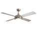 Maxim - 88784SN - 52" Ceiling Fan - Quattro - Satin Nickel
