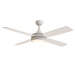 Maxim - 88784MW - 52" Ceiling Fan - Quattro - Matte White