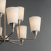 Maxim - 12879SWSN - Nine Light Chandelier - Hudson - Satin Nickel