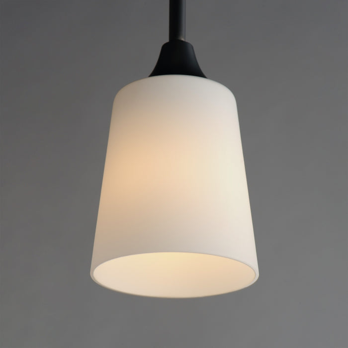 Maxim - 92880SWBK - One Light Pendant - Hudson - Black