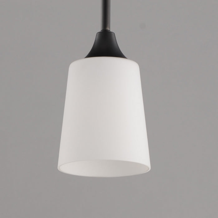 Maxim - 92880SWBK - One Light Pendant - Hudson - Black