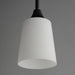 Maxim - 92880SWBK - One Light Pendant - Hudson - Black