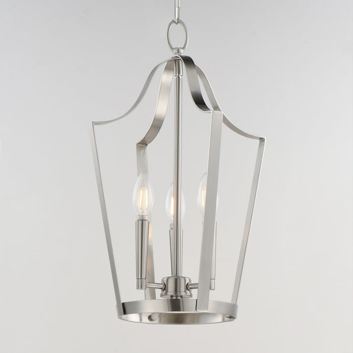 Maxim - 10423SN - Three Light Pendant - Arden - Satin Nickel