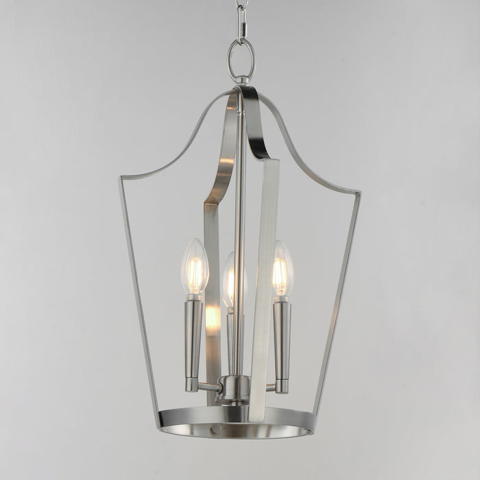 Maxim - 10423SN - Three Light Pendant - Arden - Satin Nickel