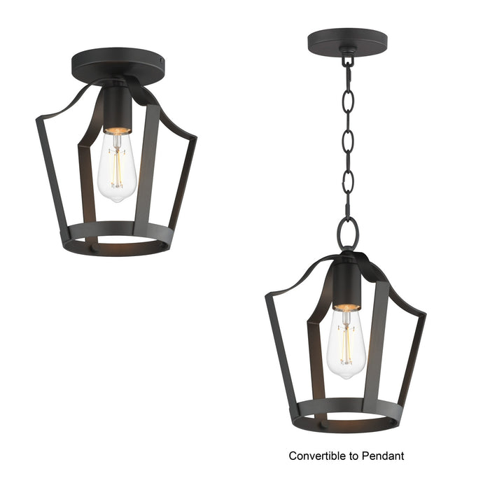 Maxim - 10421BK - One Light Pendant / Semi-Flush - Arden - Black