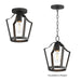 Maxim - 10421BK - One Light Pendant / Semi-Flush - Arden - Black
