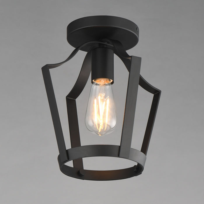 Maxim - 10421BK - One Light Pendant / Semi-Flush - Arden - Black