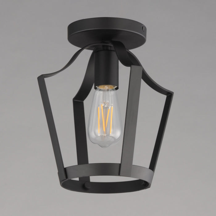Maxim - 10421BK - One Light Pendant / Semi-Flush - Arden - Black