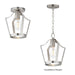 Maxim - 10421SN - One Light Pendant / Semi-Flush - Arden - Satin Nickel