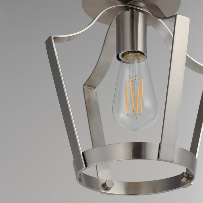 Maxim - 10421SN - One Light Pendant / Semi-Flush - Arden - Satin Nickel