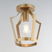Maxim - 10421NAB - One Light Pendant / Semi-Flush - Arden - Natural Aged Brass