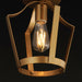 Maxim - 10421NAB - One Light Pendant / Semi-Flush - Arden - Natural Aged Brass