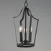 Maxim - 10423BK - Three Light Pendant - Arden - Black